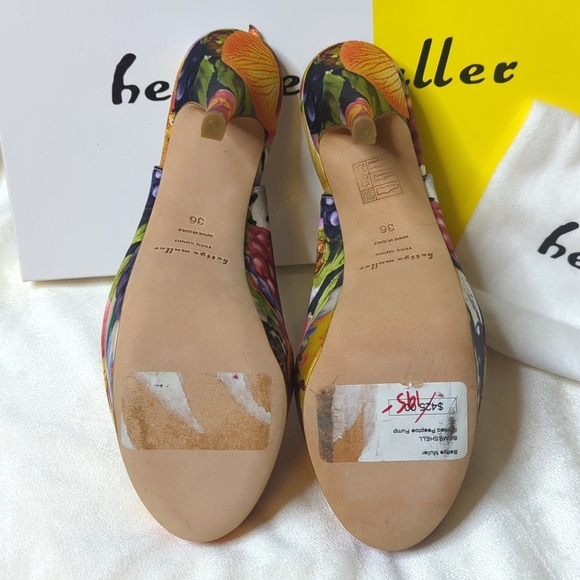 Bettye Muller Bombshell Slingback Platforms Floral EU36 US5.5-6 - Picture 8 of 12